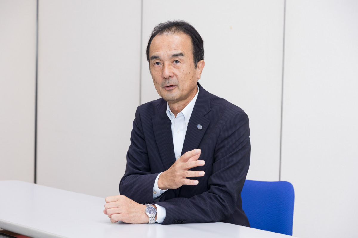 株式会社チノー 代表取締役社長 執行役員 豊田 三喜男 氏